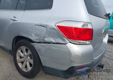 2013 Toyota Highlander Se V6 из США, поврежденный, VIN 5TDZK3EH0DS101396